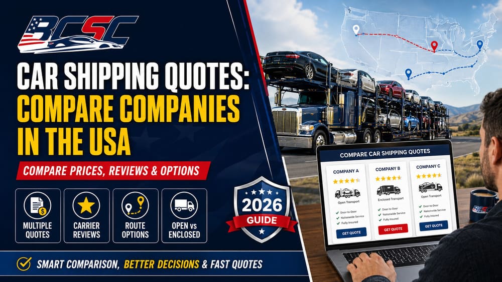 Car Shipping Quotes: Compare Companies in the USA